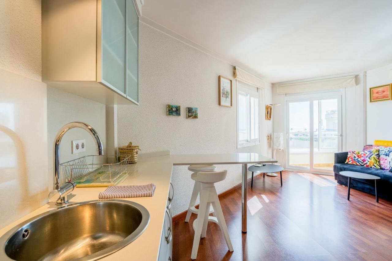 Apartamento WELCS con terraza y viistas al mar Ampuriabrava Exterior foto